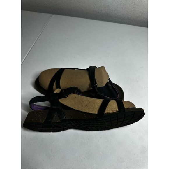 Teva Cabrillo Universal Women's Size 7 Leather Black Strappy Sandals 1002877 - Picture 6 of 13